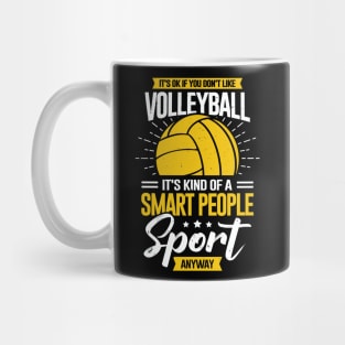 Funny Volleyball Player Coach Gift Mug